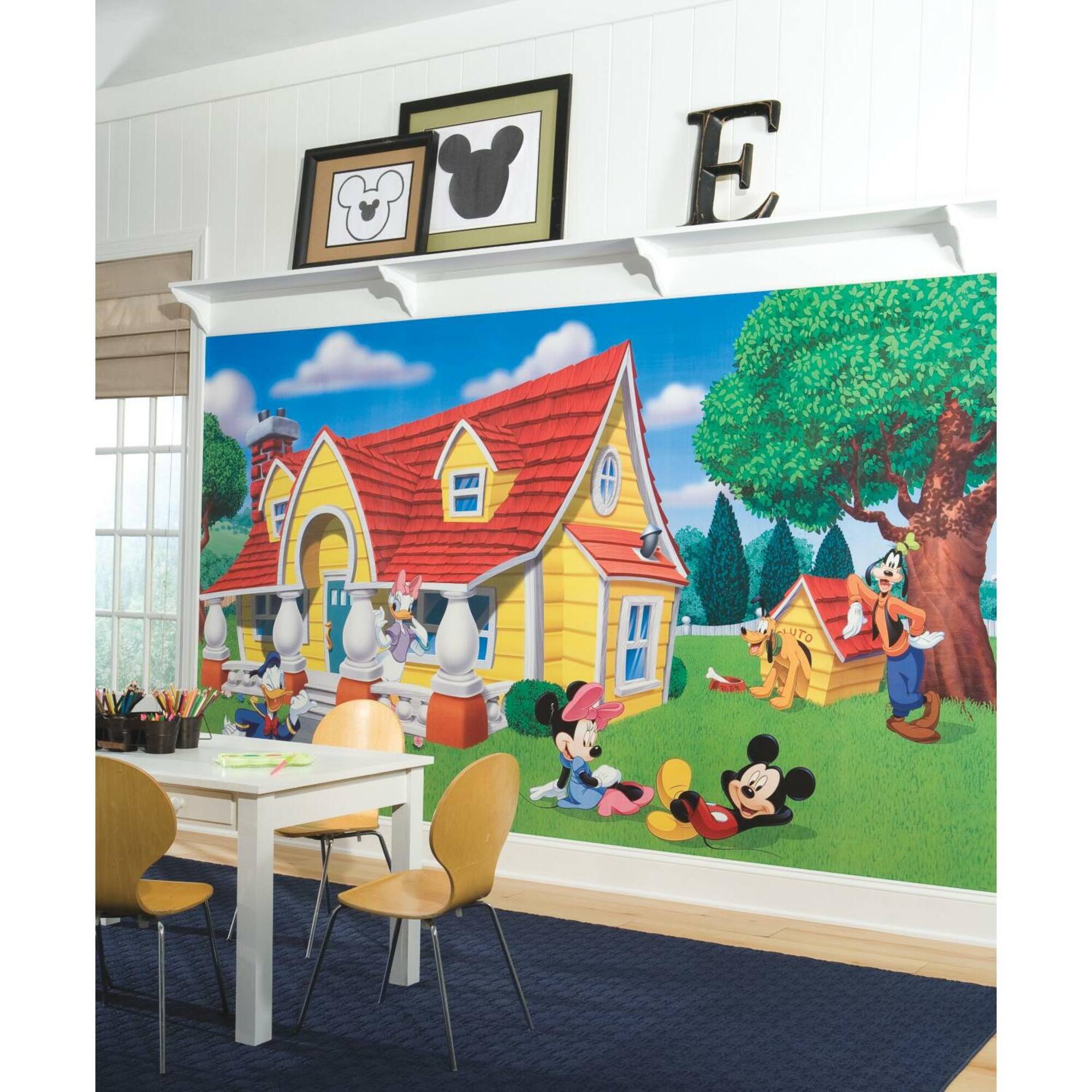 RoomMates Mickey & Friends Chair Rail Mural